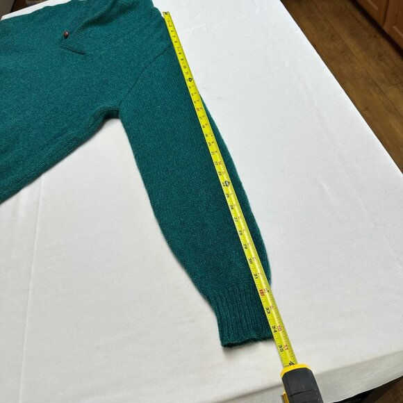 Vintage LL Bean Mens Wool Shawl Collar Sweater Size Large Pullover Fisherman USA - Picture 9 of 10
